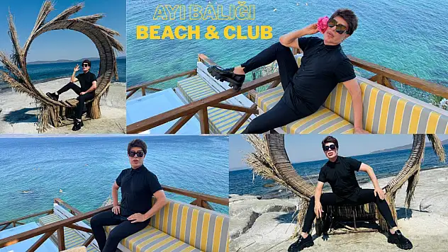 Yılmaz Morgül Tatil ve Sahne İçin Ayıbalığı Beach Club'ı Tercih Etti