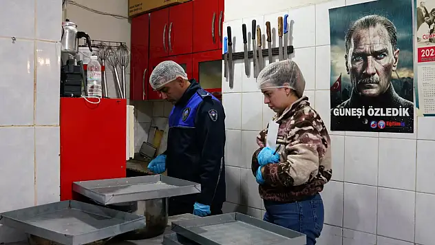 Zabıtadan yılbaşı öncesi, gıda işletmelerine  denetim
