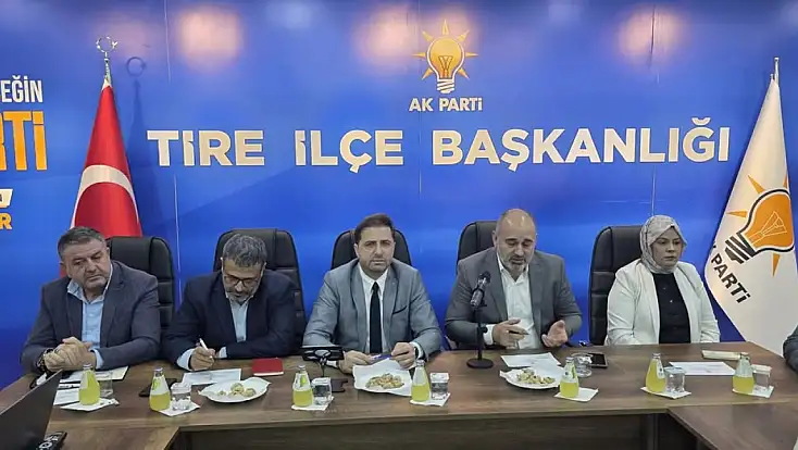 AK Parti’den Tire’de Bölgesel Yerel Yönetimler Toplantısı