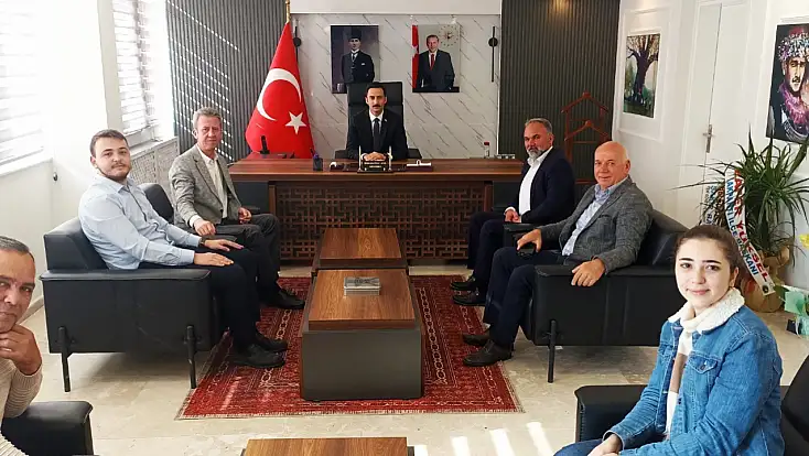 CHP Beydağ İlçe Yönetiminden Kaymakam Saka’ya Ziyaret