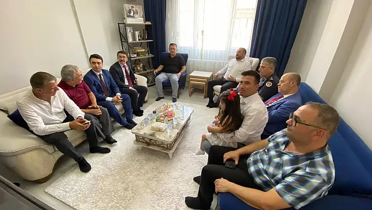 Kaymakam Hakan Yavuz Erdoğan’dan 15 Temmuz Gazisine Anlamlı Ziyaret