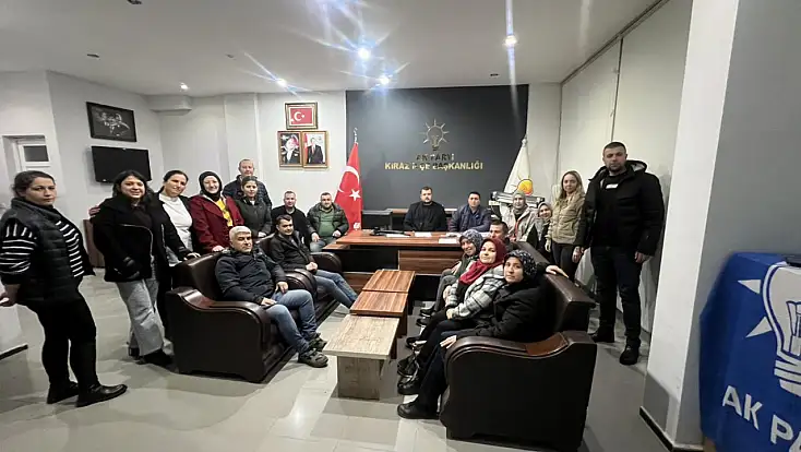 Kiraz’da AK Parti yönetim toplantısı yapıldı