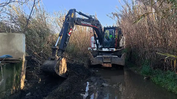 Kiraz’da yağışlara karşı teyakkuz