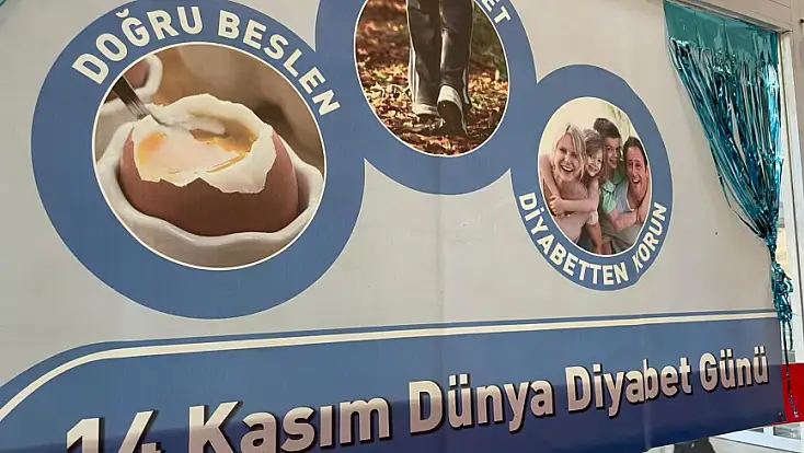 Ödemiş Devlet Hastanesi’nde Dünya Diyabet Günü Etkinliği