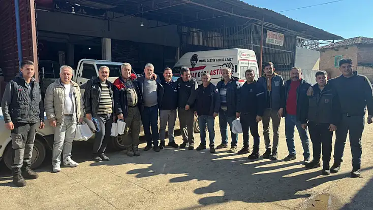 Ödemiş Madeni İşler Ve Demirciler Odası Başkan Adayı Hakan Güçlü Sahanın Tam Ortasında