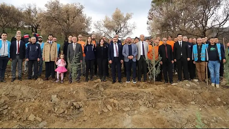 Ödemiş’te “Geleceğe Nefes, Dünyaya Nefes” Fidan Dikme Etkinliği Gerçekleştirildi