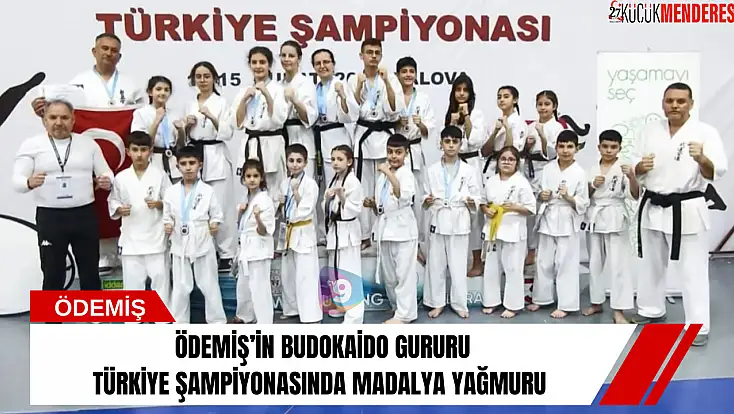 Ödemiş’in budokaido gururu: Türkiye şampiyonasında madalya yağmuru
