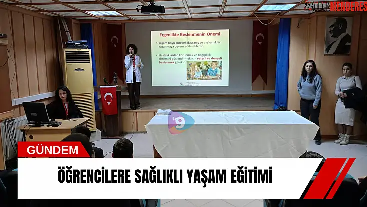 Öğrencilere sağlıklı yaşam eğitimi