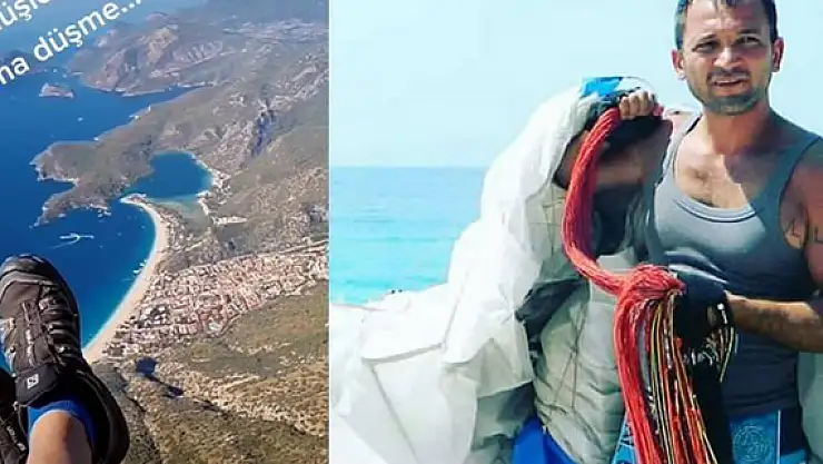 200 Metreden düşen Paraşütçü yaşamını yitirdi