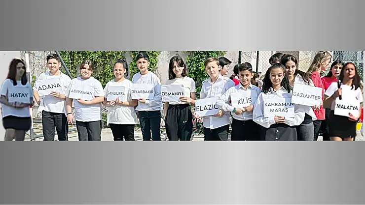 23 Nisan’ı kutlayan çocuklar, depremzedeleri de unutmadı