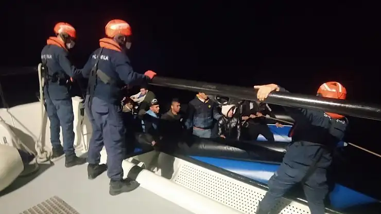 59 düzensiz göçmen kurtarıldı