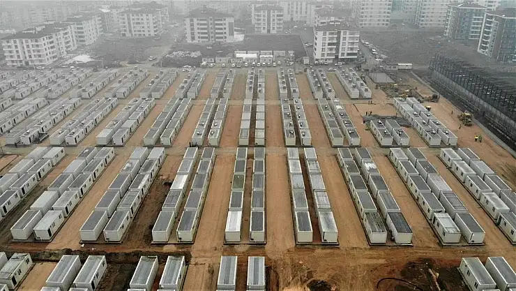 Adıyaman’a 15 Bin Metrekarelik Konteyner Kent Hizmete Girdi