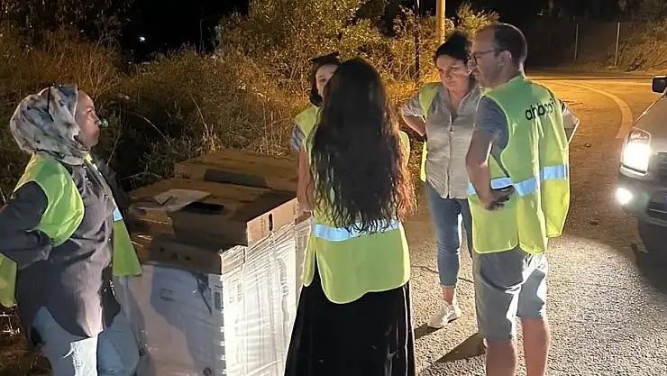 AHBAP, Ödemiş'in Yangın Yaralarını Sarmaya Devam Ediyor