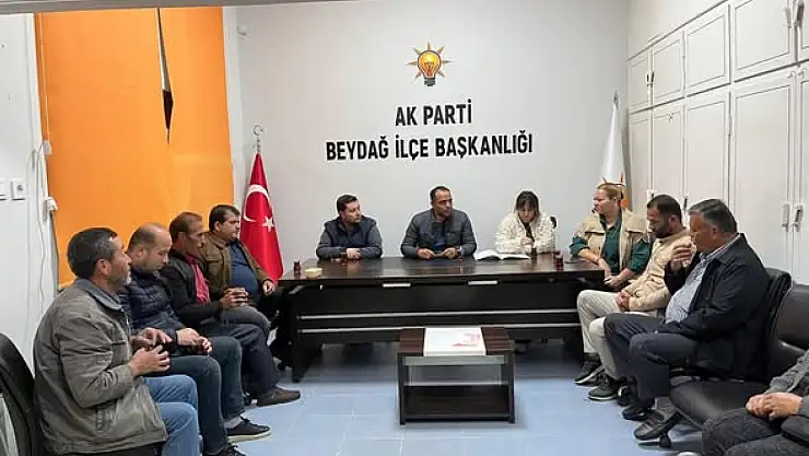 AK Parti Beydağ İlçe Teşkilatı Haftalık Olağan Toplantısını Gerçekleştirdi