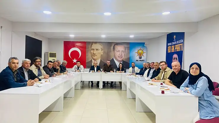 AK Parti Ödemiş İlçe Başkanlığı'nda Olağan Toplantı Yapıldı