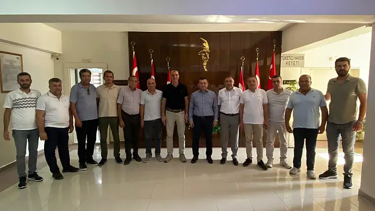 AK Parti Ödemiş İlçe Teşkilatından Kaymakam Erdoğan'a Ziyaret