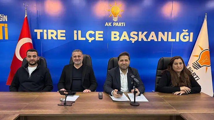 AK Parti Tire İlçe Teşkilatı Yönetim Kurulu Toplantısını Gerçekleştirdi