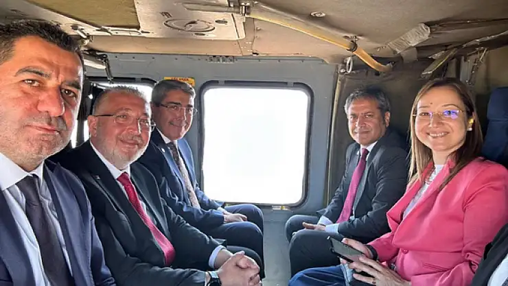 AK Parti’de helikopterli bayram ziyareti