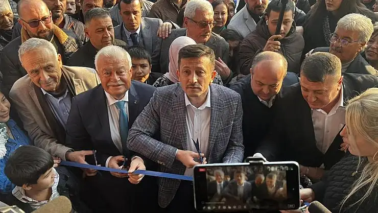 AKP ÖDEMİŞ SEÇİM KOORDİNASYON MERKEZİ AÇILDI