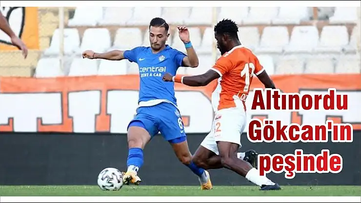 Altınordu Gökcan’ın peşinde
