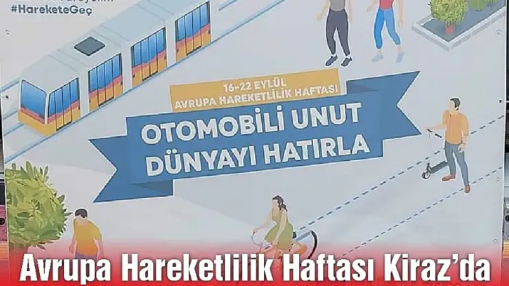 Avrupa Hareketlilik Haftası Kiraz'da