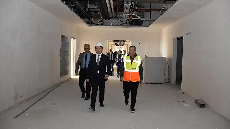 Aydın Şehir Hastanesi çalışmaları hız kesmeden devam ediyor