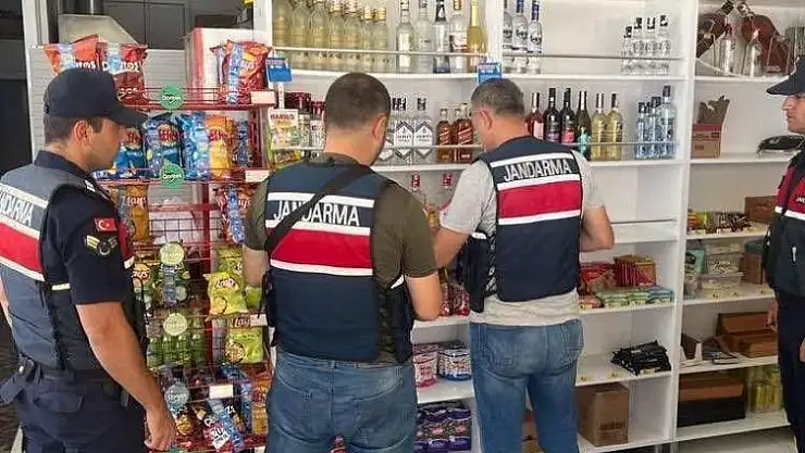Aydın'da kaçak içki uygulaması