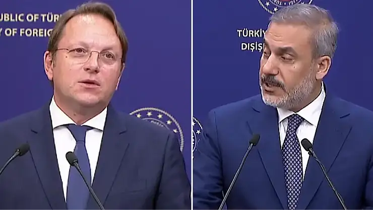 Bakan Fidan’dan AB Komiserine sert tepki