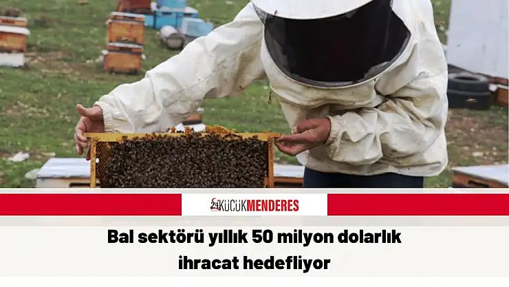Bal sektörü yıllık 50 milyon dolarlık ihracat hedefliyor