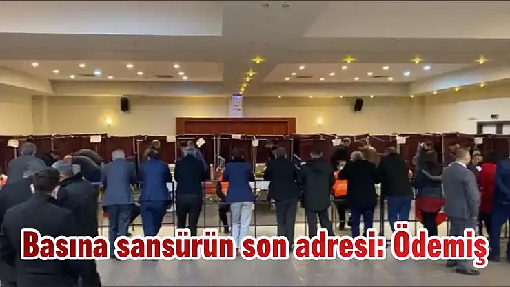 Basına sansürün son adresi: Ödemiş