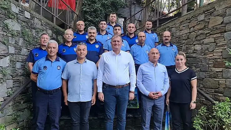 BAŞKAN DURAN ZABITALARLA KAHVALTIDA BULUŞTU