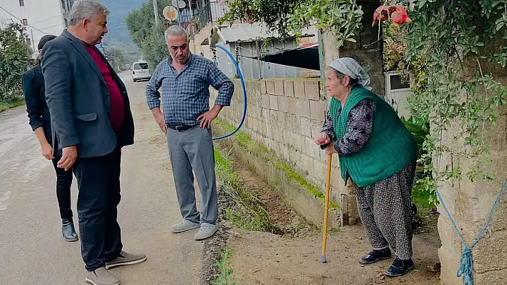 Başkan Nasuh Coşkun, Ceritler Mahallesi'nde Dere Islah Çalışmalarını İnceledi