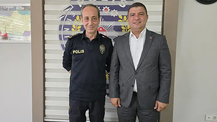 Başkan Okuroğlu'ndan İlçe Emniyet Müdürü Uçar'a Ziyaret