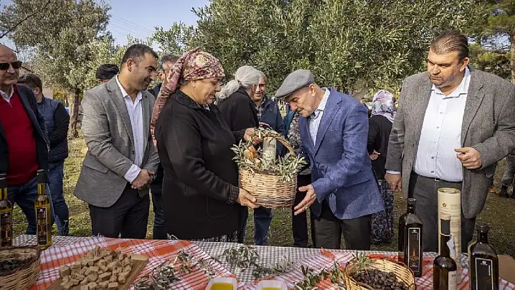 BAŞKAN SOYER ZEYTİNE SADAKAT BULUŞMASINA KATILDI