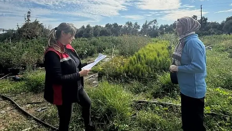 Bayındır'da Süs Bitkisi Projesi Teknik Denetimden Geçti