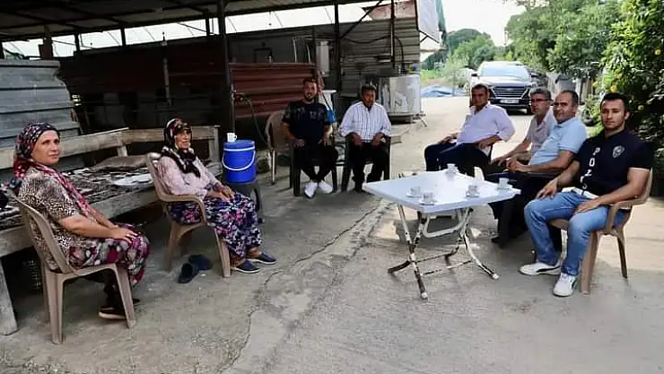 Bayındırda Şehit Ailelerine Ziyaret