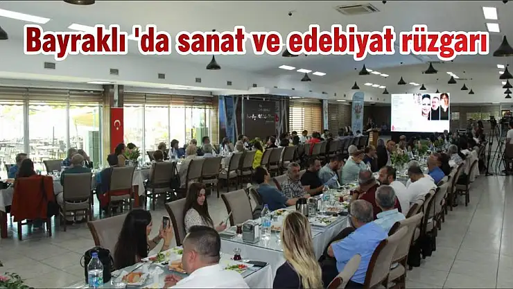 Bayraklı 'da sanat ve edebiyat rüzgarı