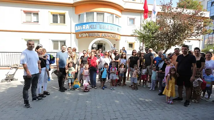 Bayraklı'nın anaokullarında yeni dönem başladı