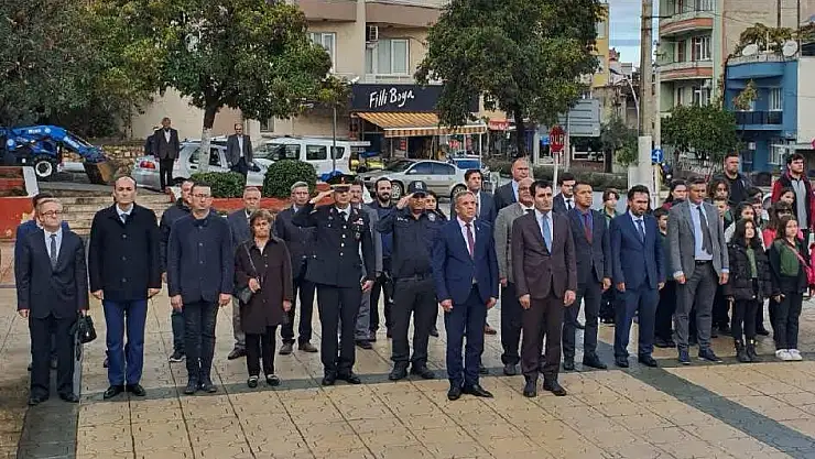 BEYDAĞ'DA ÖĞRETMENLER GÜNÜ TÖRENLE KUTLANDI