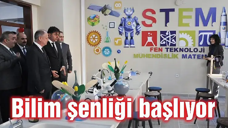 Bilim şenliği başlıyor