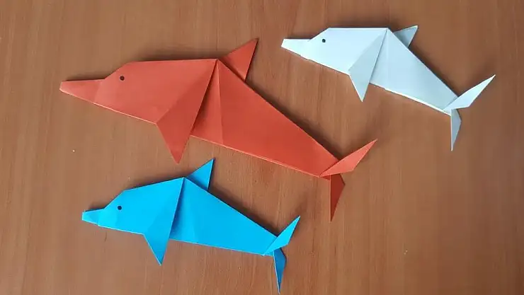 Bir kağıt katlama sanatı 'origami'