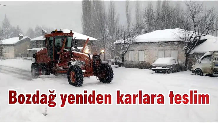 Bozdağ yeniden karlara teslim