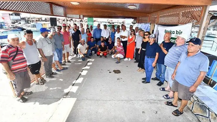 Büyükşehir Belediyesi'nden balıkçılara destek