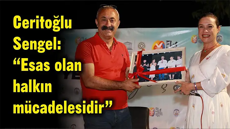 Ceritoğlu Sengel: 'Esas olan halkın mücadelesidir '