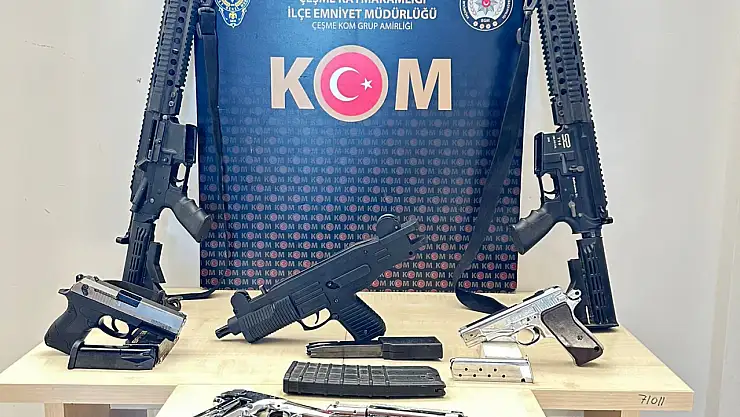 Çeşme'de Suç Örgütüne Operasyon: 8 Şüpheli Yakalandı
