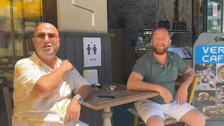 Çeşme’de ‘Tuvalet 50 lira’ yazısını asan esnaftan açıklama: Zorunda kaldık