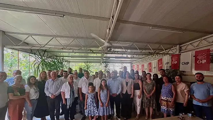 CHP İzmir İl Yöneticilerinden Ödemiş Teşkilatına Dayanışma Ziyareti