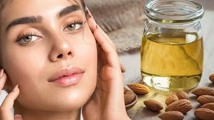 Cilt bakımı için badem yağı