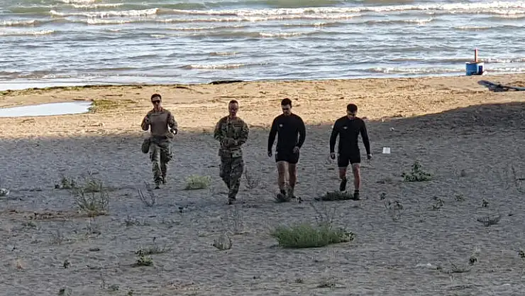Denizde bulunan 10 El bombası etkisiz hale getirildi