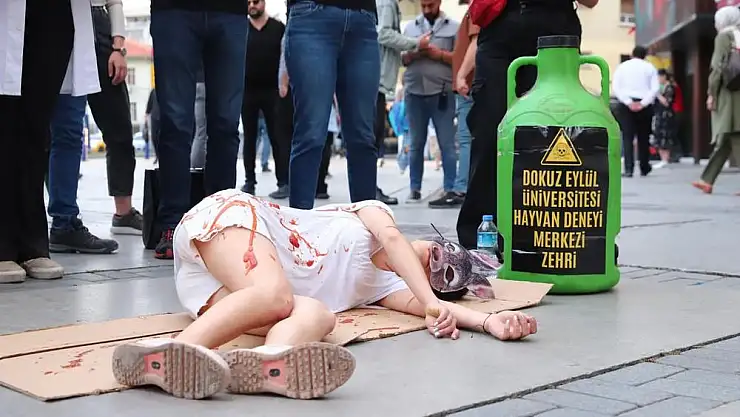 DEÜ'deki deney merkezine hayır!